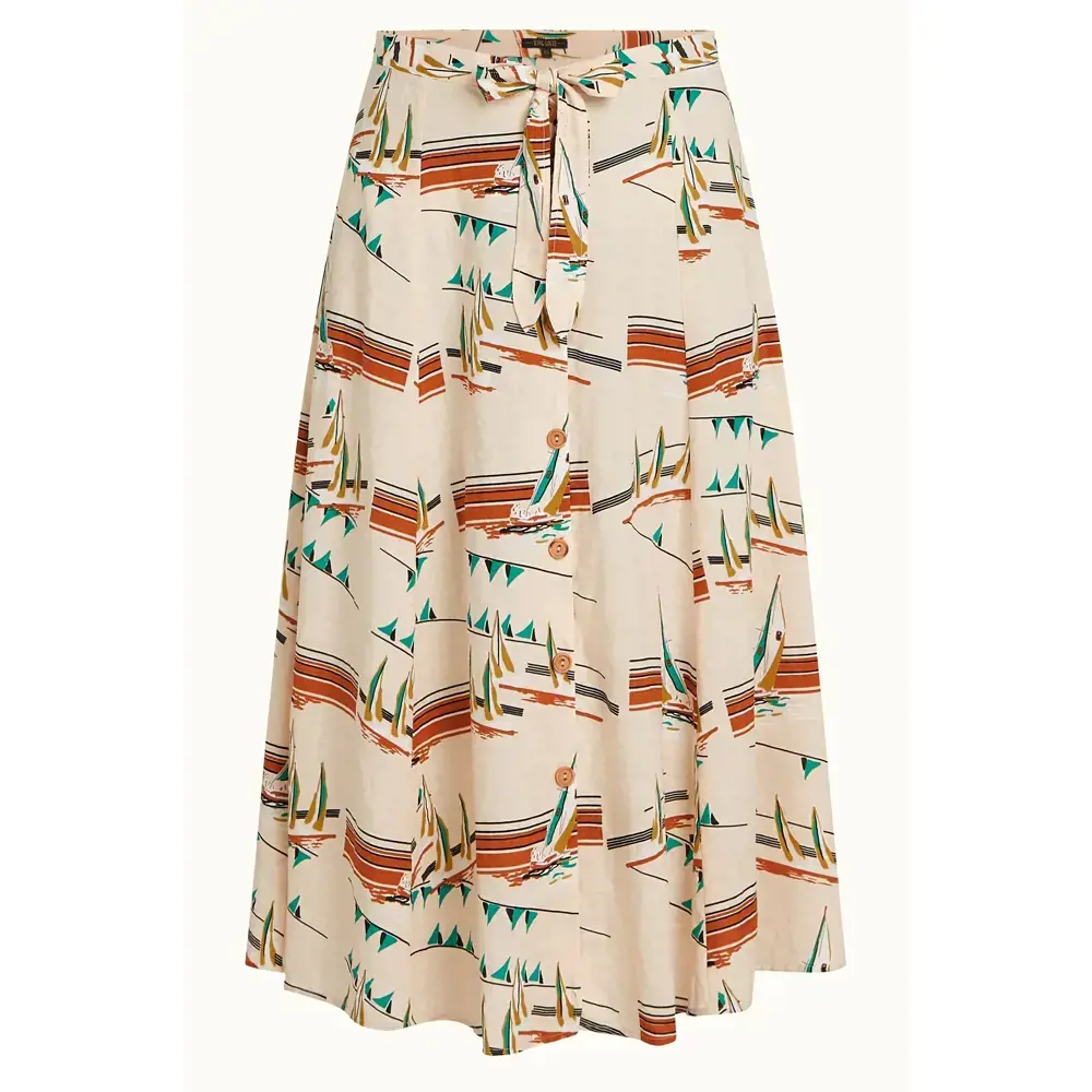 King Louie Judy Midi Skirt Antibes